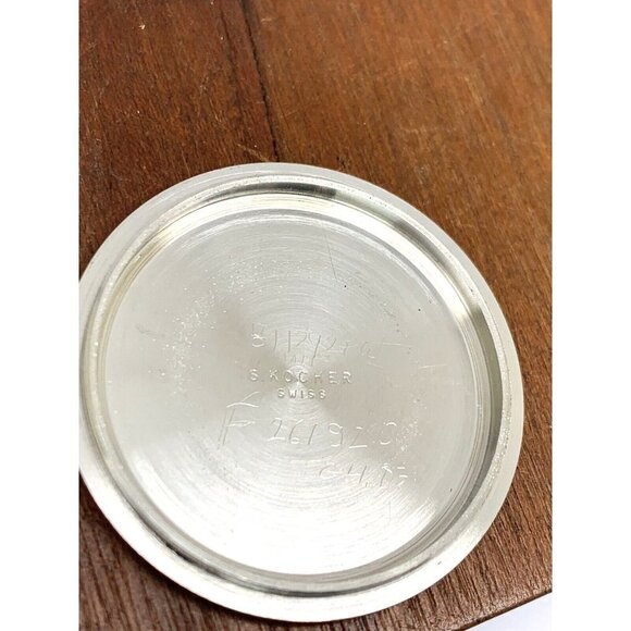 Royce Men's Watch Vintage 1970s Swiss Manual Wind Chronograph Rainbow Bl… - Picture 8 of 15